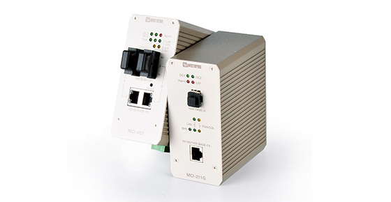 Industrial Ethertnet to Fiber Media Converters by Westermo.
