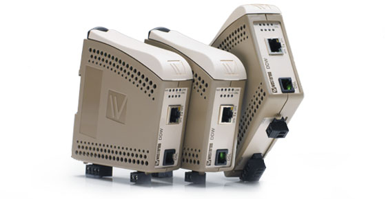 Ethernet extenders for industrial network applications manufactured by Westermo.